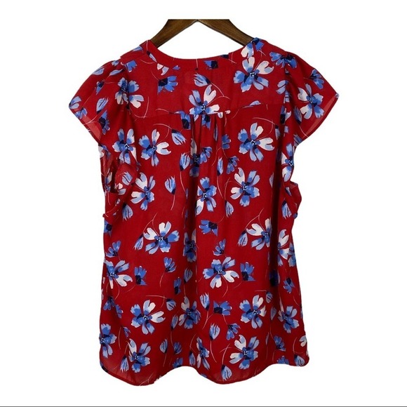 Banana Republic Floral Print Top - Picture 2 of 8